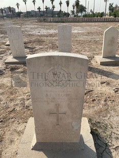 BAGHDAD (NORTH GATE) WAR CEMETERY - TROUP, ALEXANDER FORBES